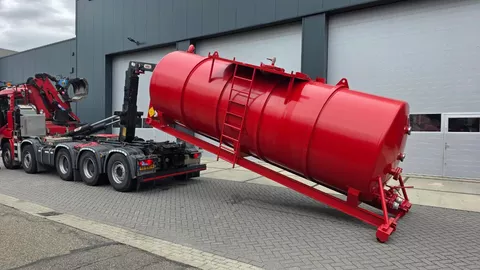 Zelfbouw Haakarm tankcontainer 20m3